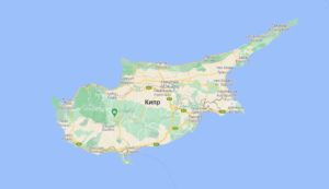 Карта Кипра. Google-карты