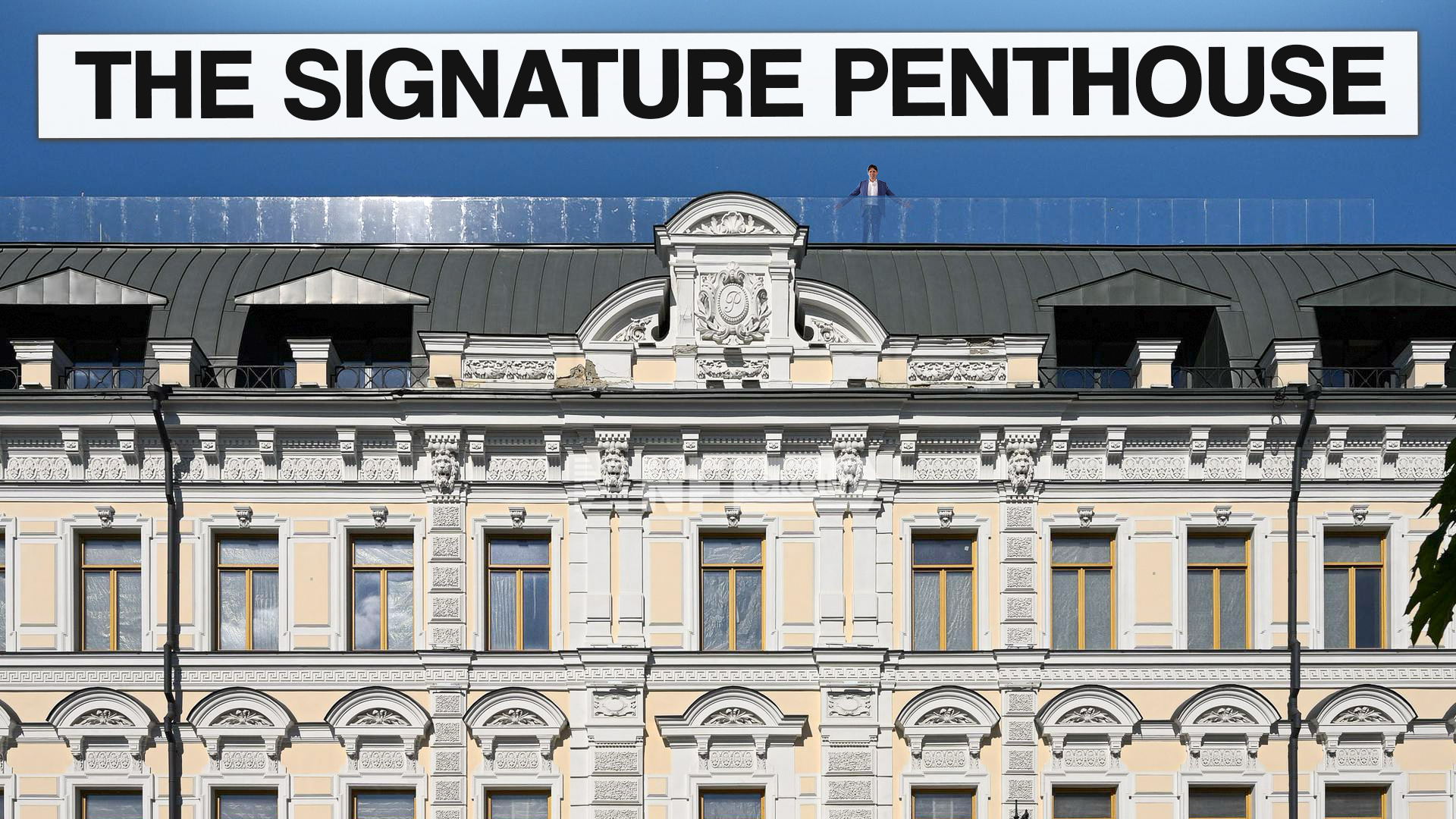 Signature Penthouse — трофейный пентхаус 1231 м²: 2 террасы, 17 балконов, тех.кухня, сауна, искусство